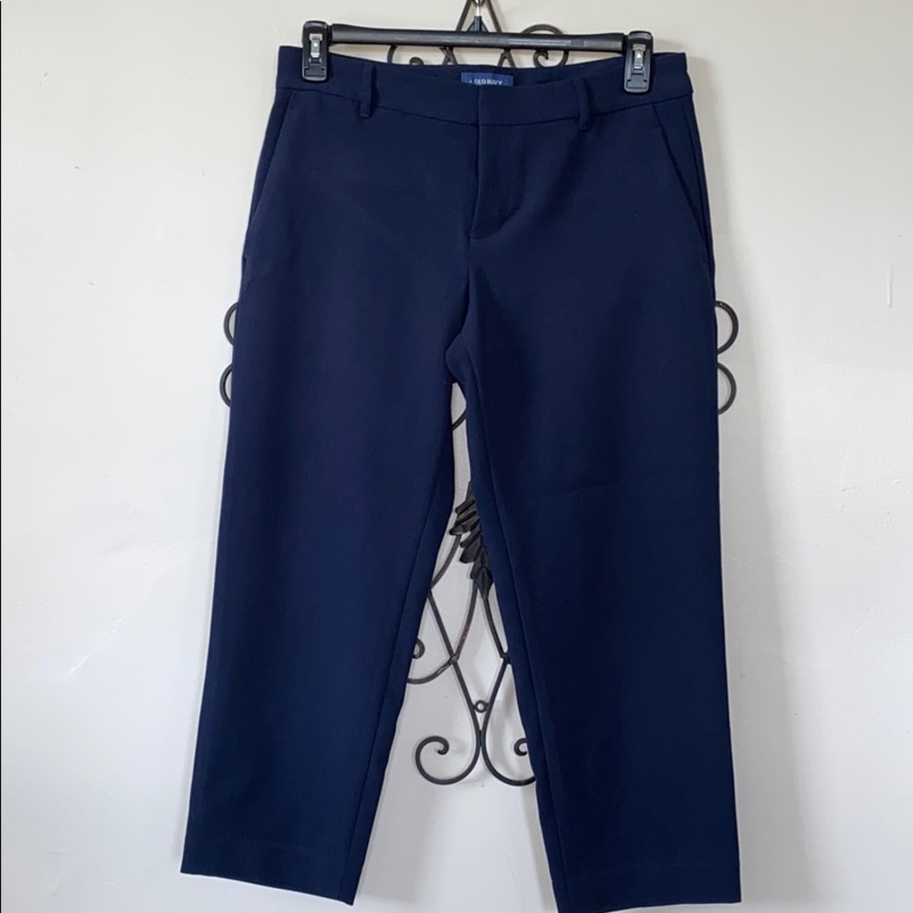 OLD NAVY ✨ NAVY BLUE CROPPED PANTS
